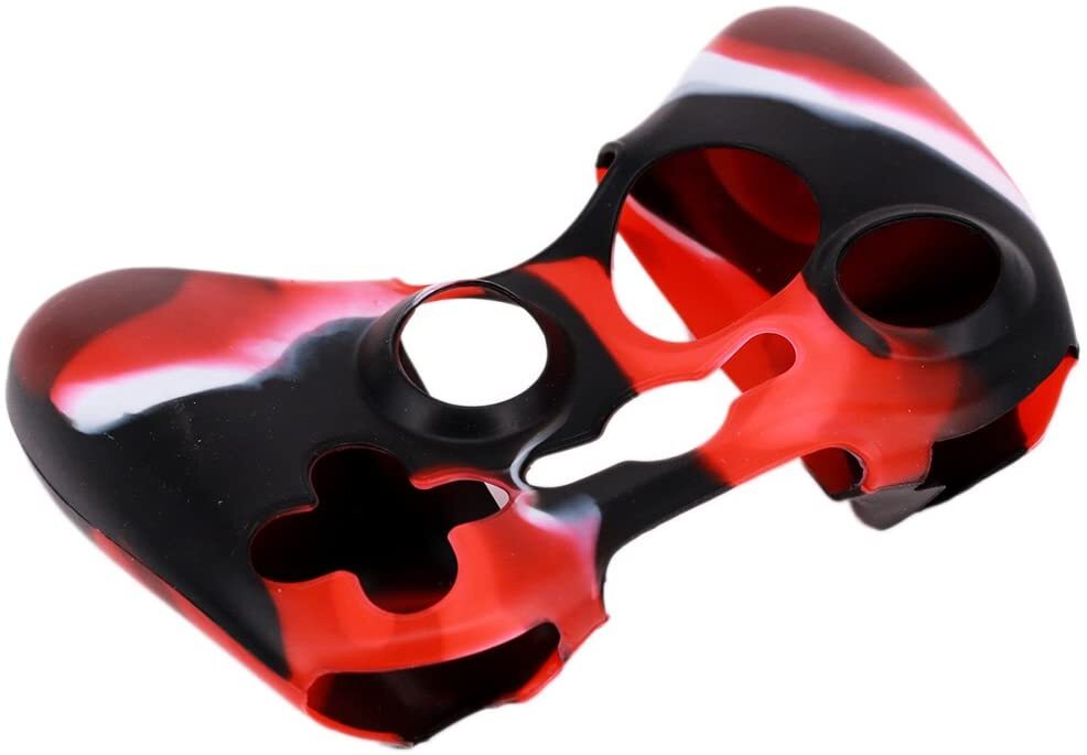 3 Pieces Xbox 360 Silicone Wireless Controller Skin Protective Rubber Case Cover