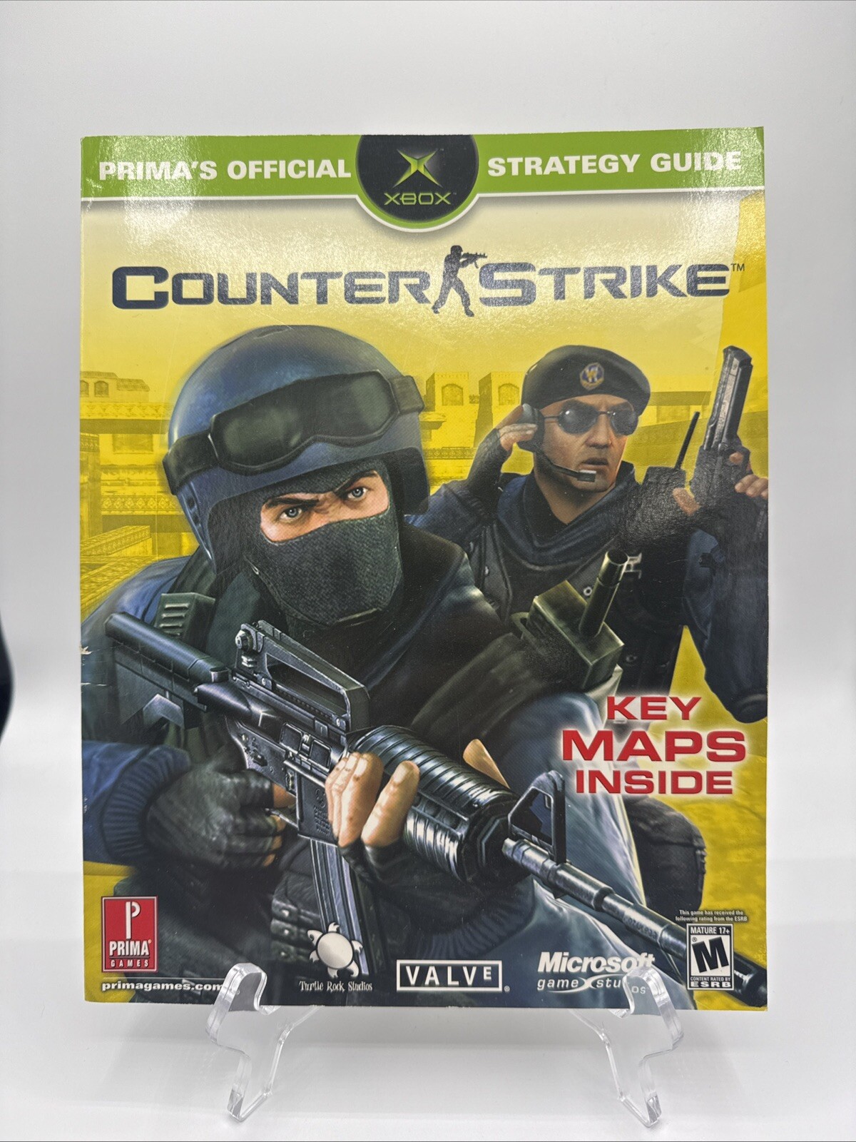 Counter Strike - Prima Official Strategy Guide Microsoft XBOX