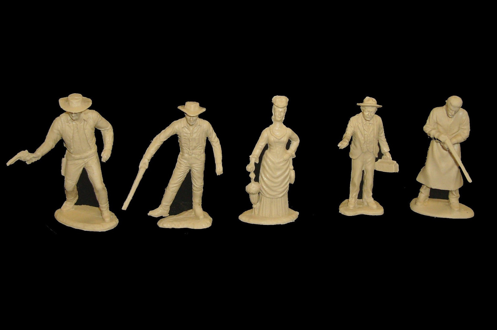 MARX Gunsmoke Matt Dillon TV Western Character figures toy soldiers playsets