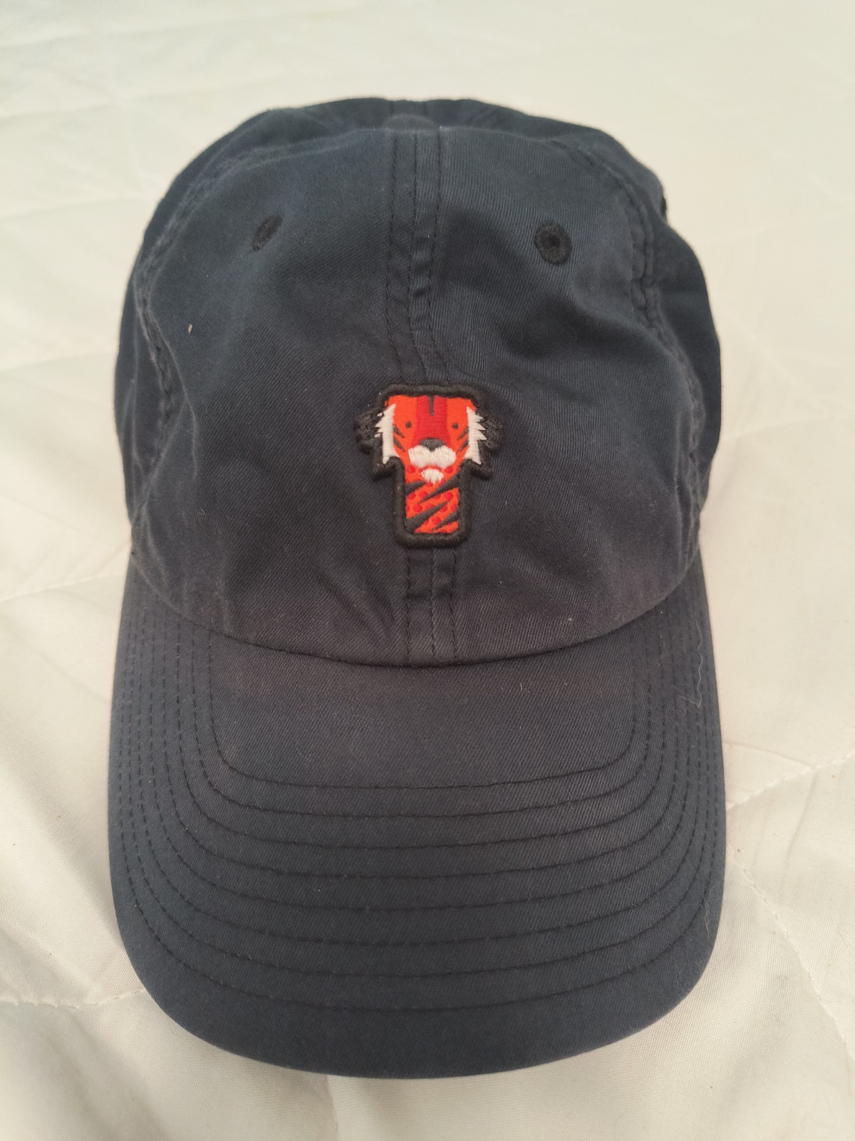 Nike Golf Hat Adult One Size Navy Frank Logo Tiger Woods Heritage 86 Dri Fit