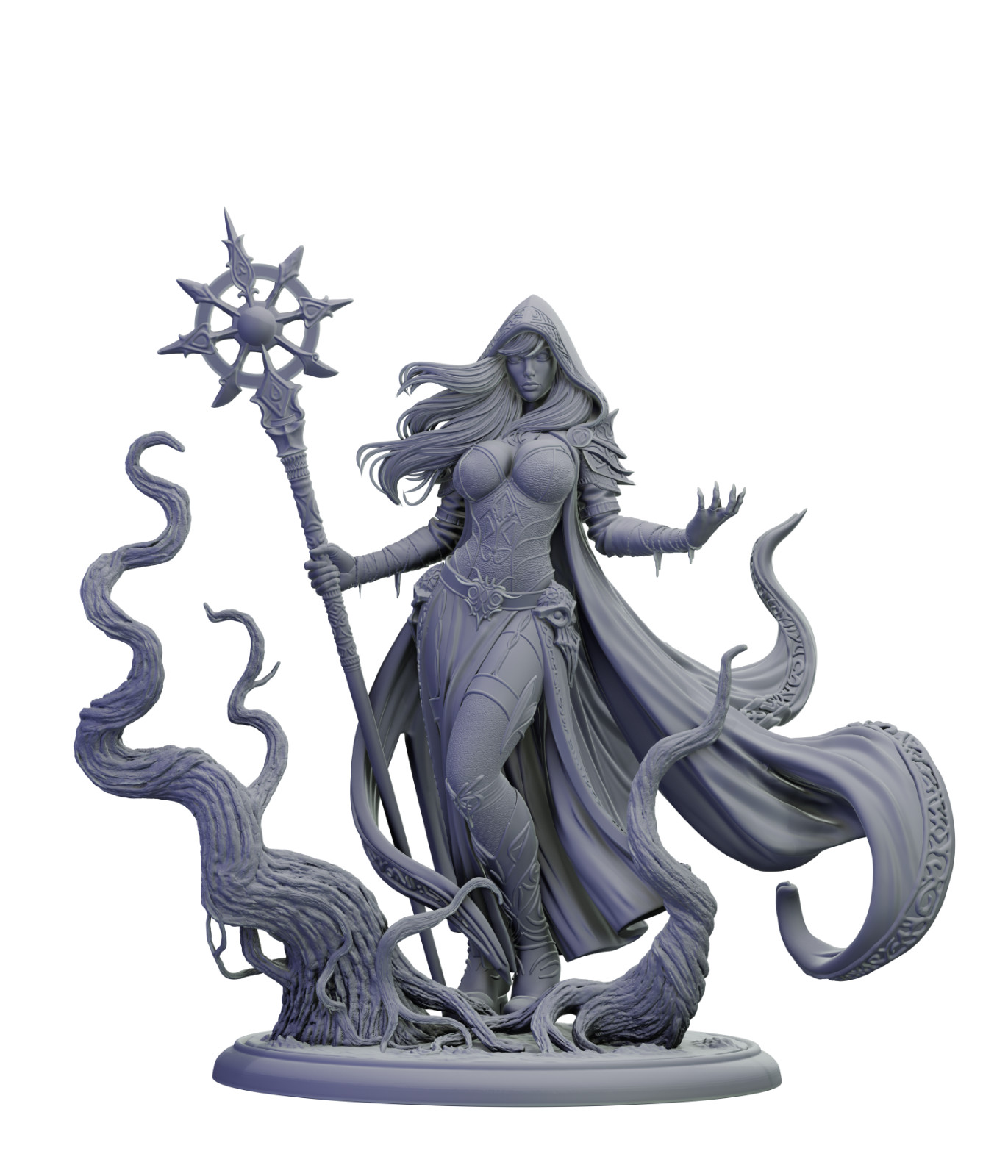 Dungeons & Dragons Playable Character - Female Human - Sorcerer, Mage, Warlock