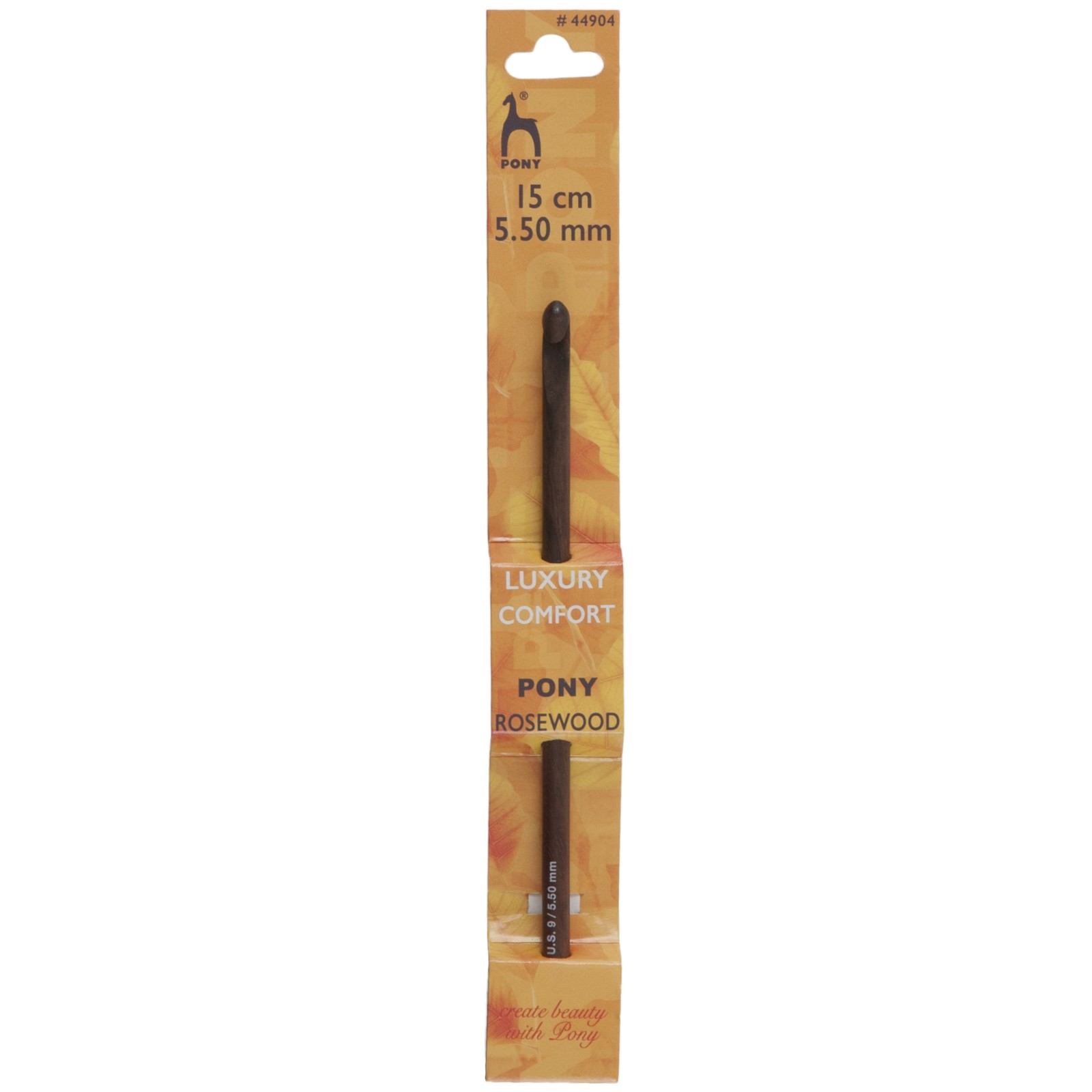 Pony Crochet Hook: Rosewood: 15cm x 5.50mm