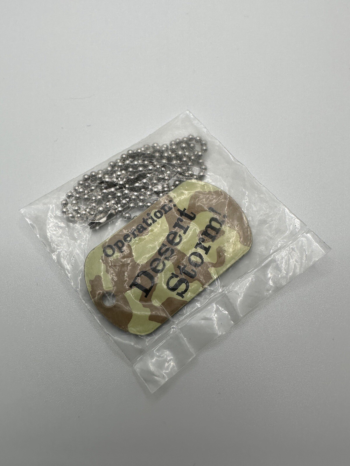 Operation Desert Storm Pray for those who are protecting our country DOG TAG NB2
