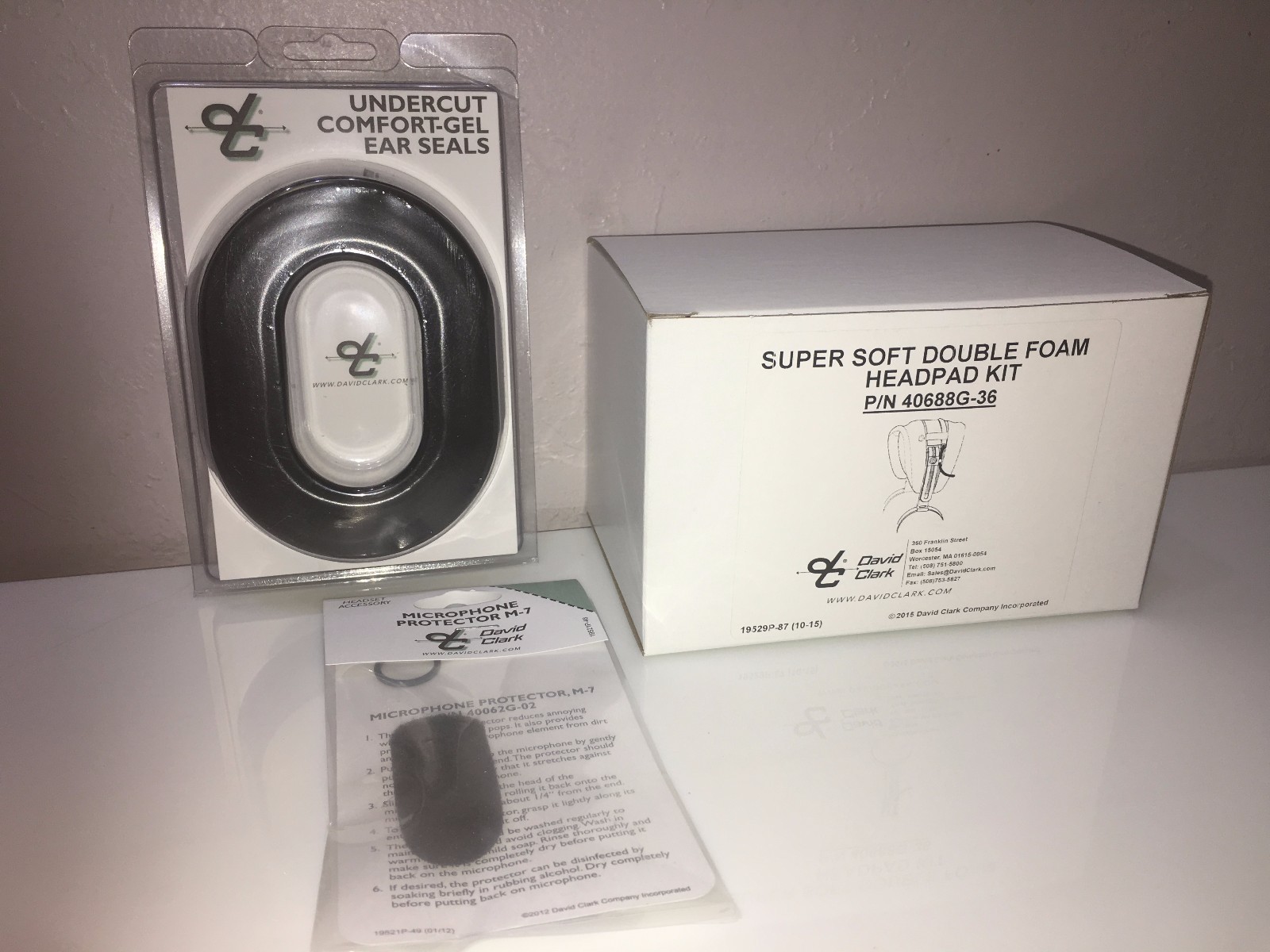DAVID CLARK RENEW KIT for H10-13.4, H10-13S, H10-13H & H10-13Y ETC. HEADSETS