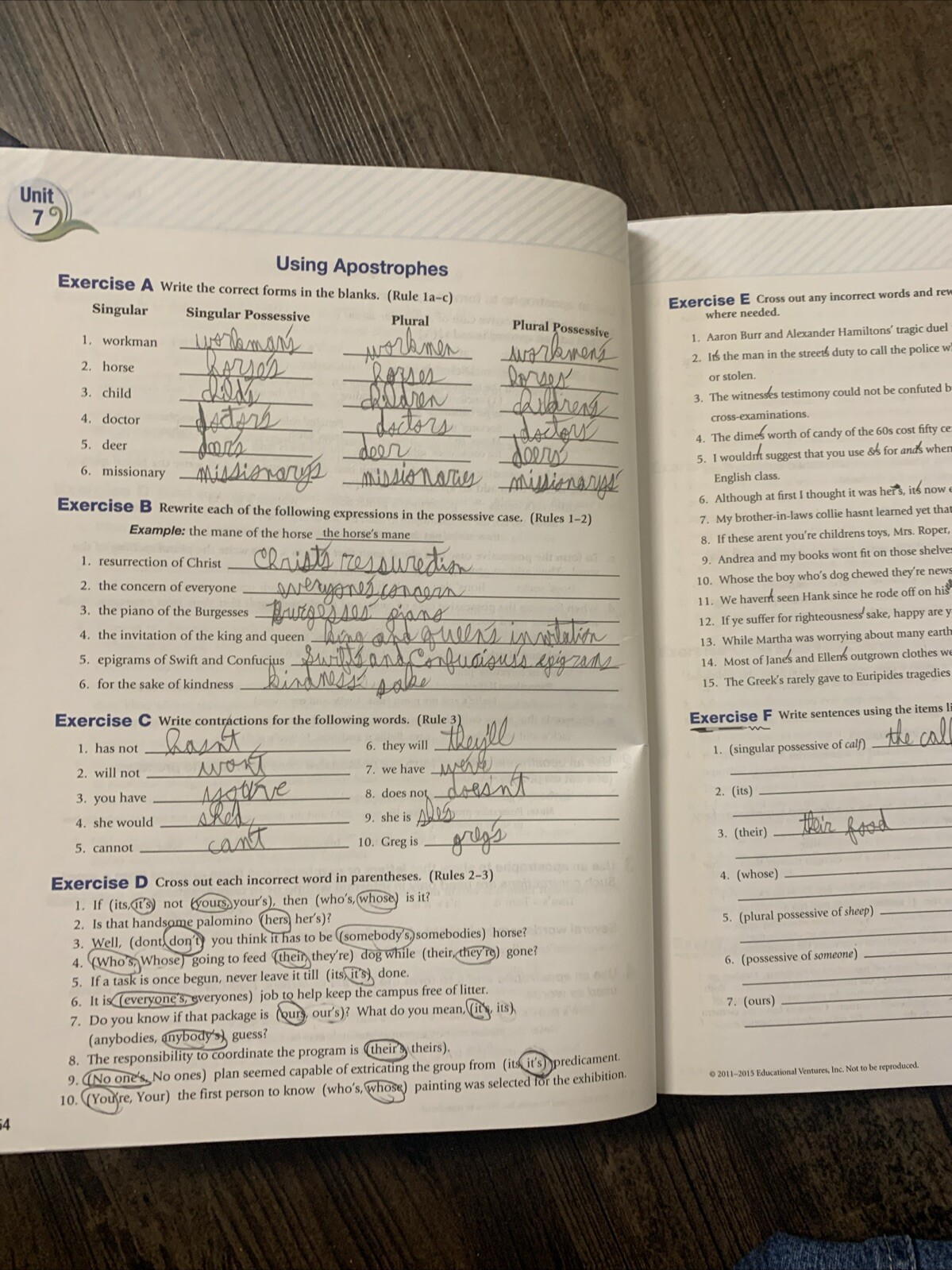 A Beka Grade 10 - Grammar & Composition IV Student Work-Text Fourth Edition