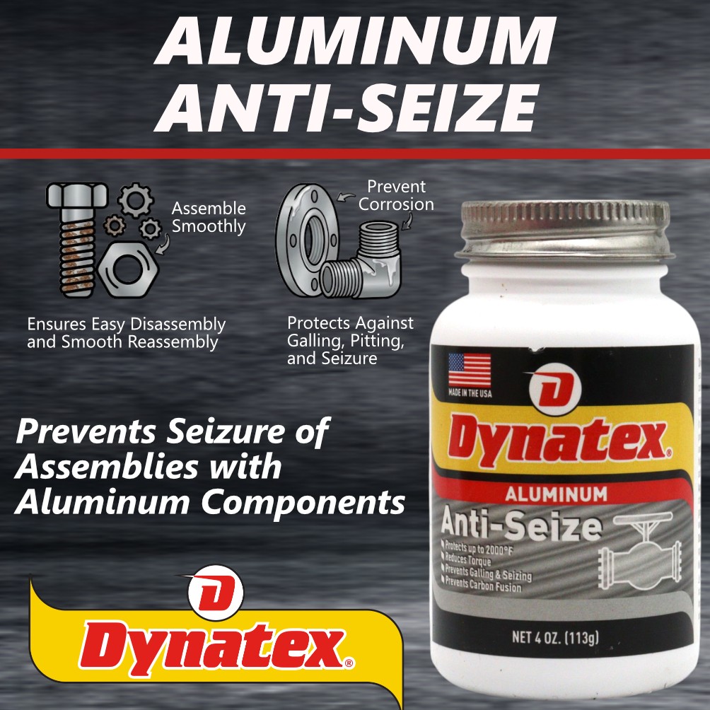 Dynatex Aluminum Anti-Seize 4 oz Can Galling Protection (10-Pack)
