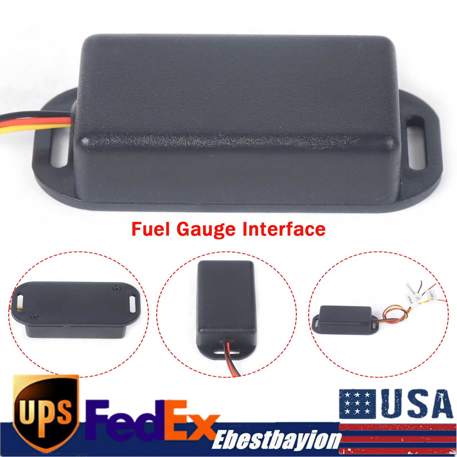 New Fuel Sender To Gauge Converter Module Ohm Adjust To any Sender To Gauge SALE