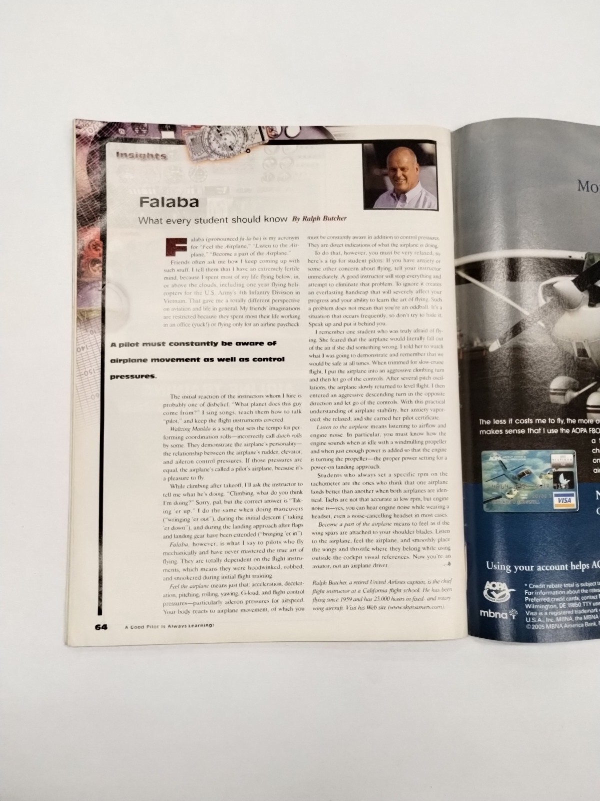 AOPA Flight Training Magazine June 2005-Original