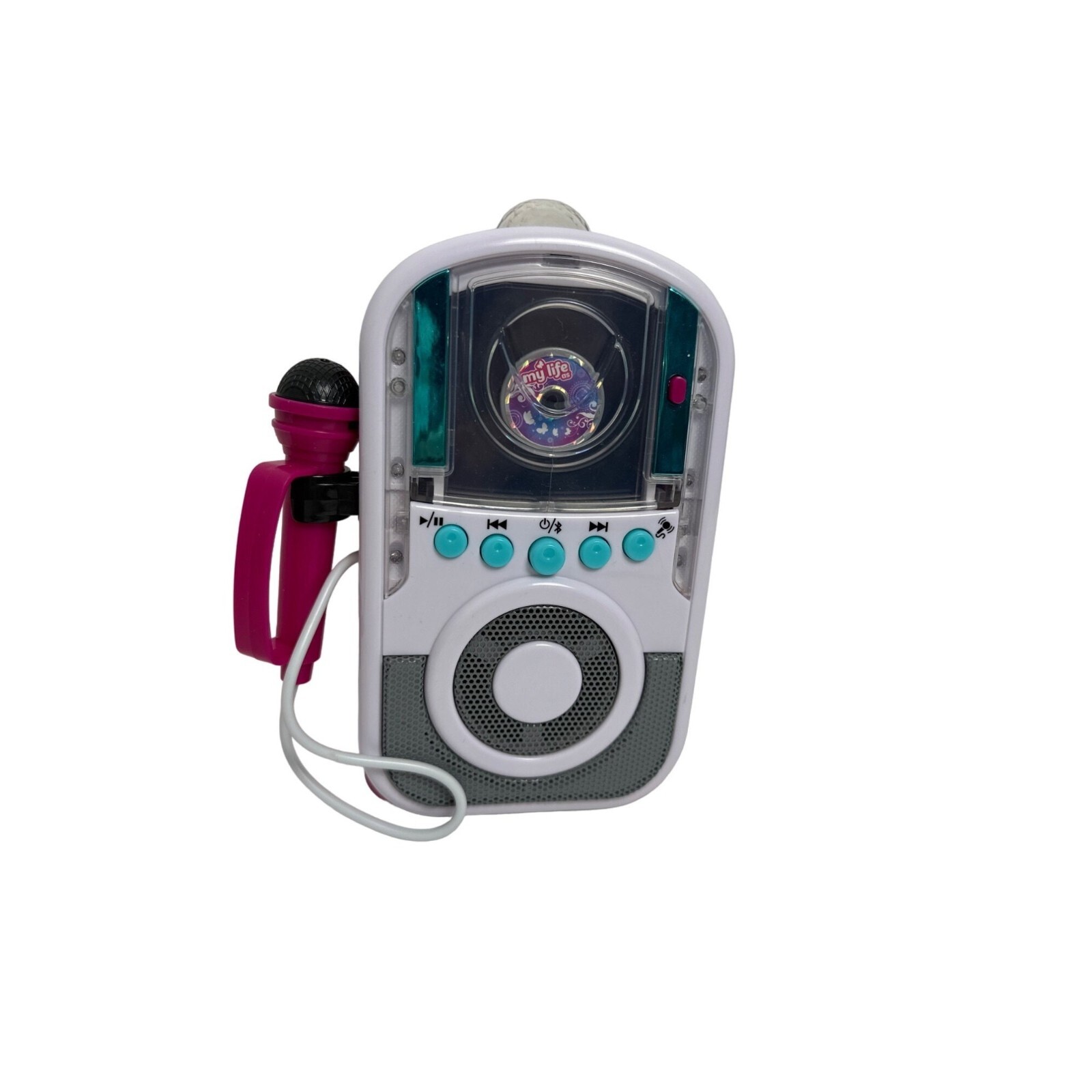 My Life As Dolls Bluetooth Karaoke Machine  Lights Up Microphone Tested Works