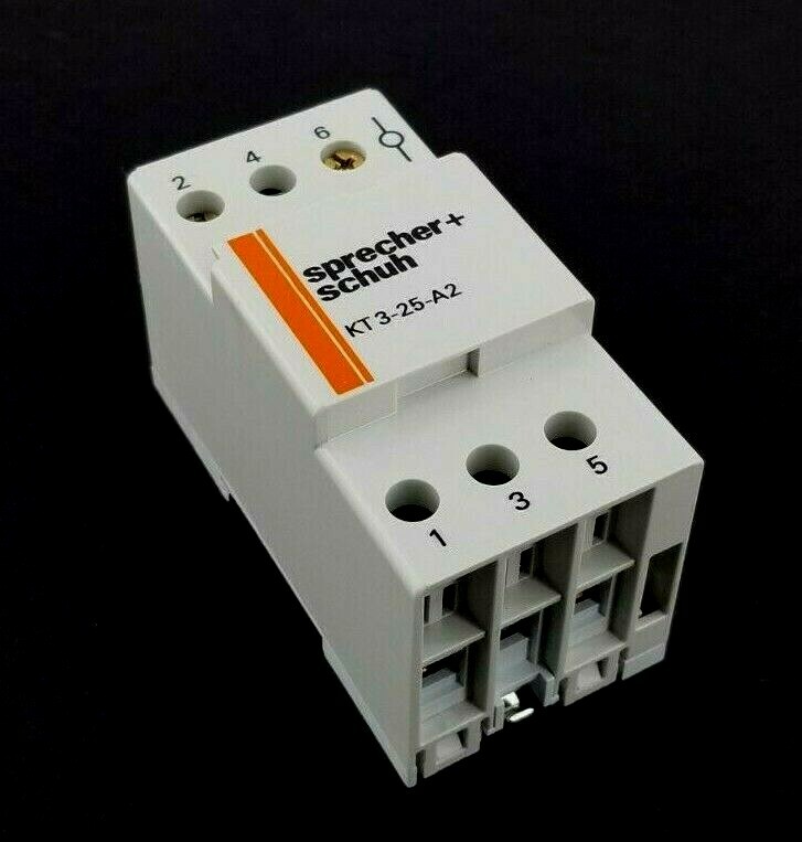 Sprecher + Schuh, KT3-25-A2 Motor Circuit Controller, 65Amps, 3-Pole, 600V