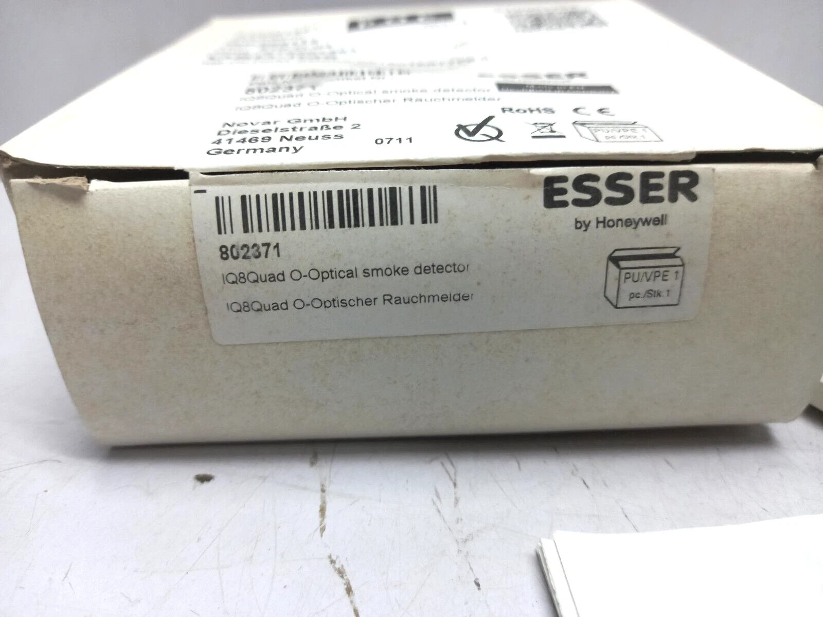 Honeywell Esser O-802371 OSD-IQ8 Optical Smoke Detector 802371