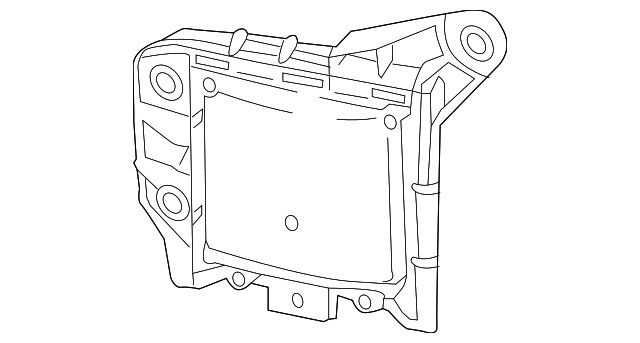 Genuine Nissan Blind Spot Detection System Warning Sensor 284K0-HV00A