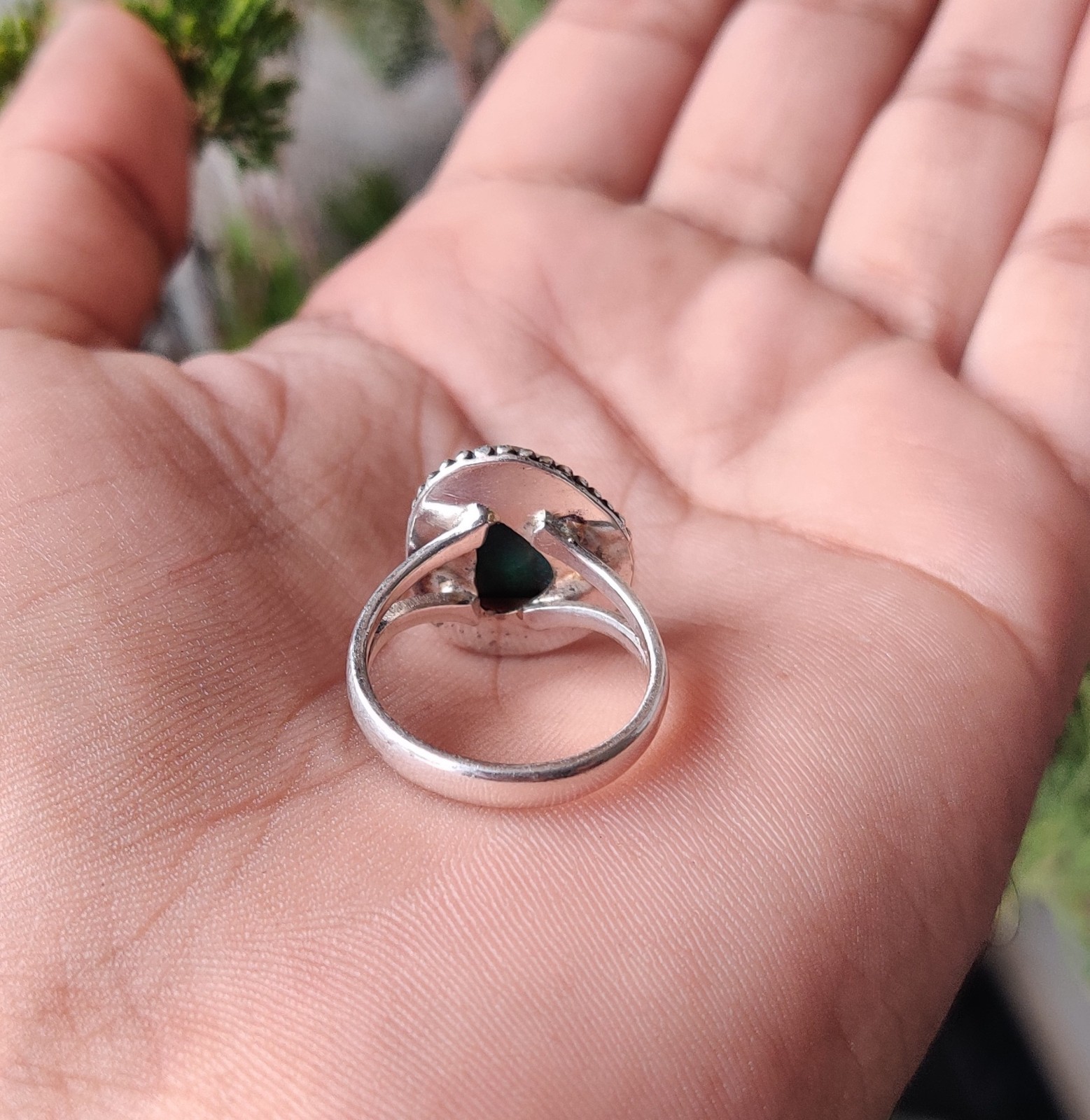 Monarch Opal Gemstone Ring 925 Solid Sterling Silver Handmade Beautiful Ring MK*