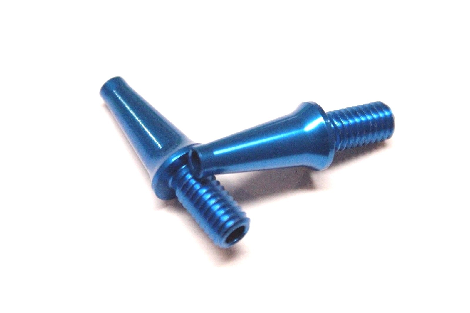2PCS  3.0 mm Aluminum RC Boat Antenna Mount Blue (US SELLER/SHIP)
