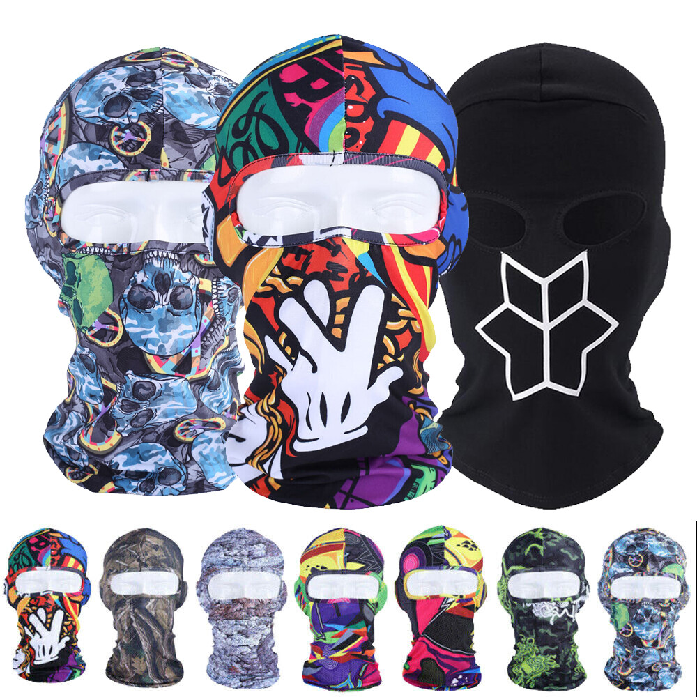 UV Protection Full Face Mask Tactical Balaclava Face Mask for Men Women Fishing