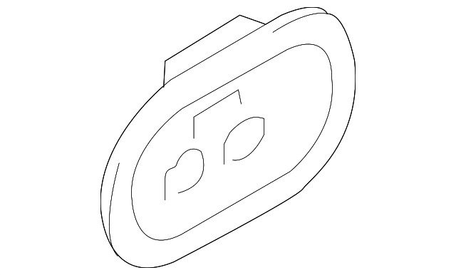 Genuine Volkswagen Tail Light Socket 5N0-945-257-C
