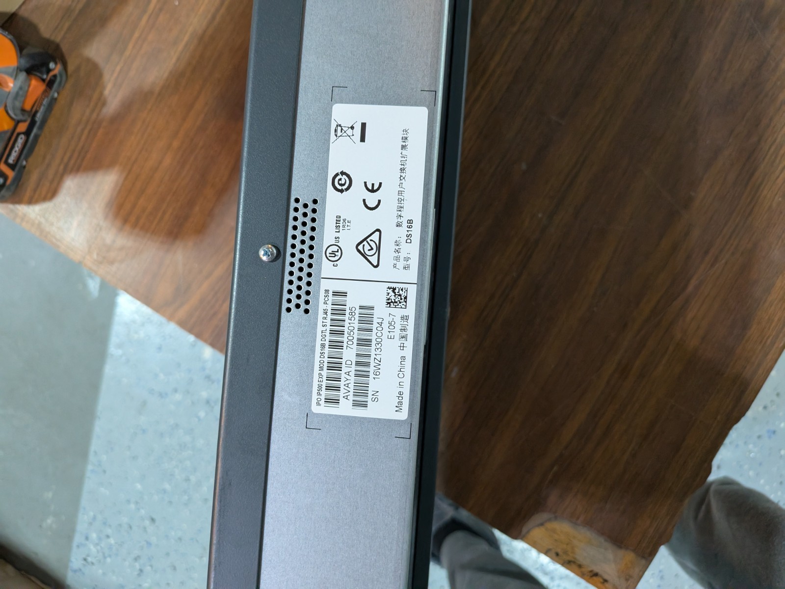 Avaya IPO IP500 EXP Mod DS16B DGTL STRJ45-PCS06 700501585 16-port