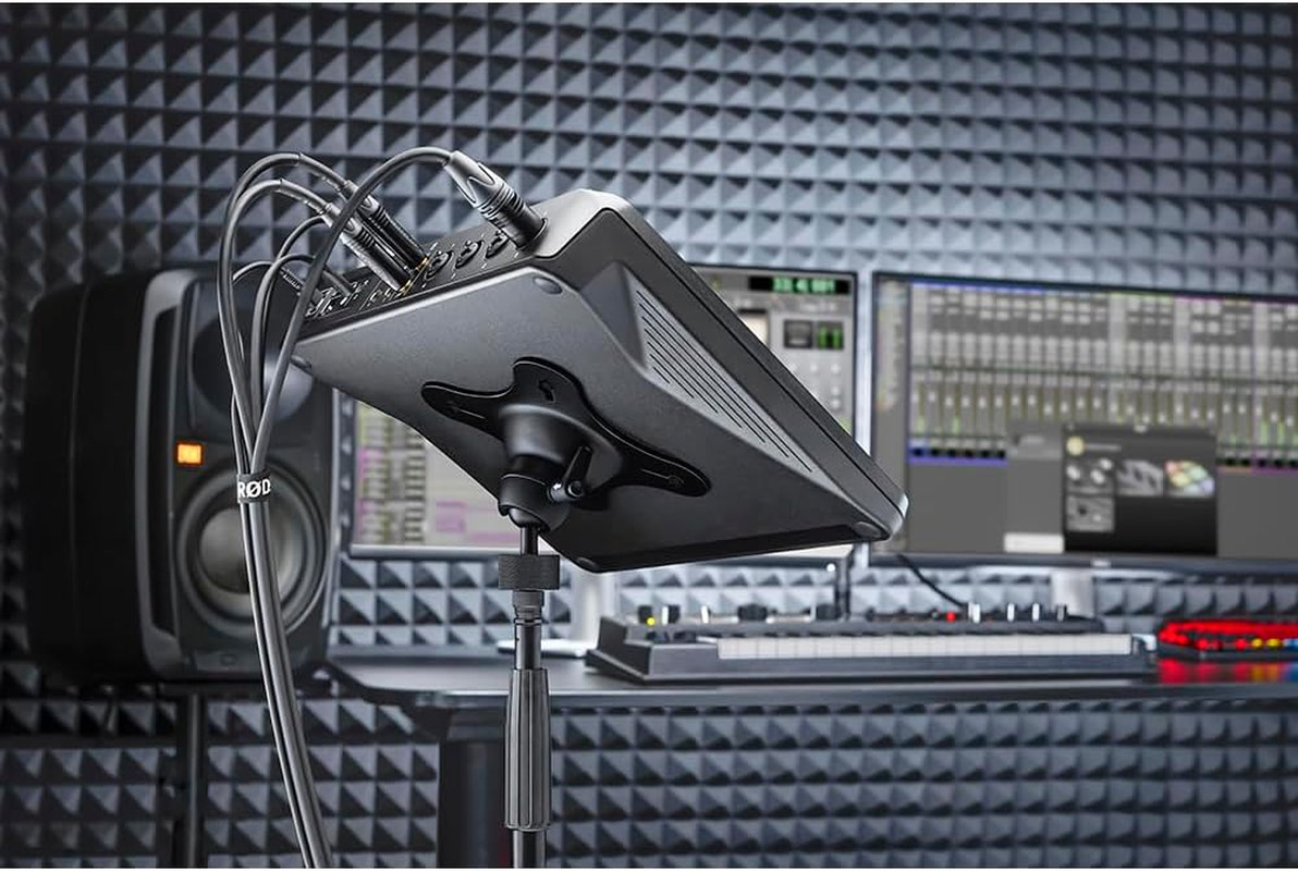 RØDE VESA Mount Adjustable Mounting System for the Rødecaster Pro II for Stable