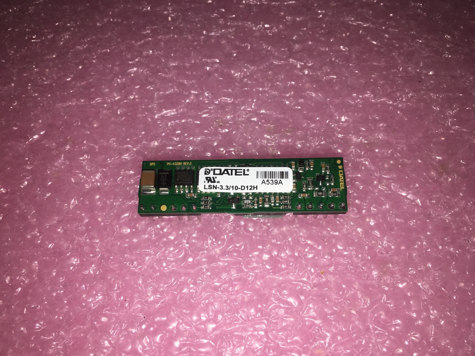 LSN-3.3/10-D12H, DATEL, CONVERTER DC-DC 12V IN 3.3 OUT