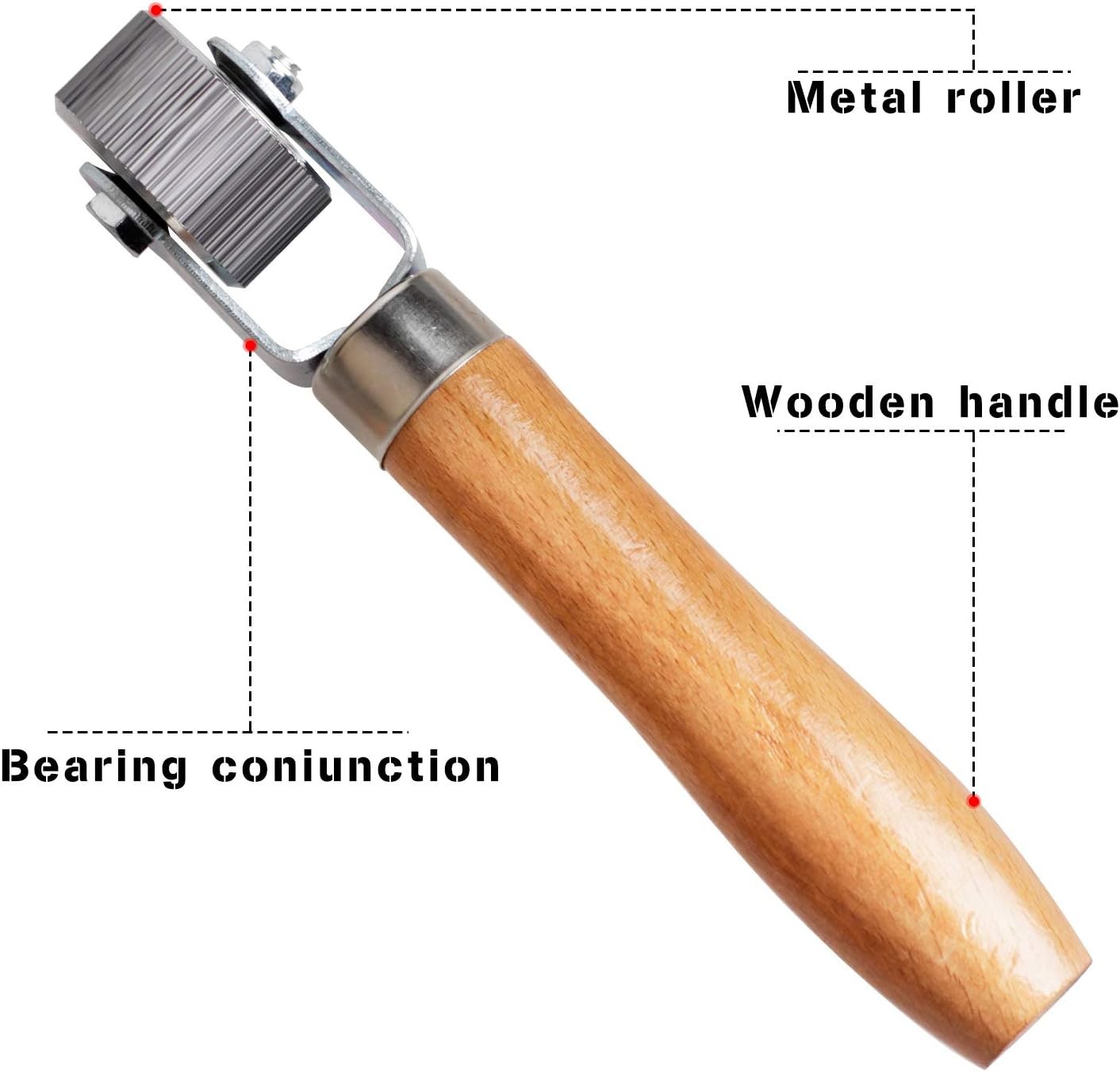 Car Sound Deadening Roller Metal Installation Tool 3 Pcs