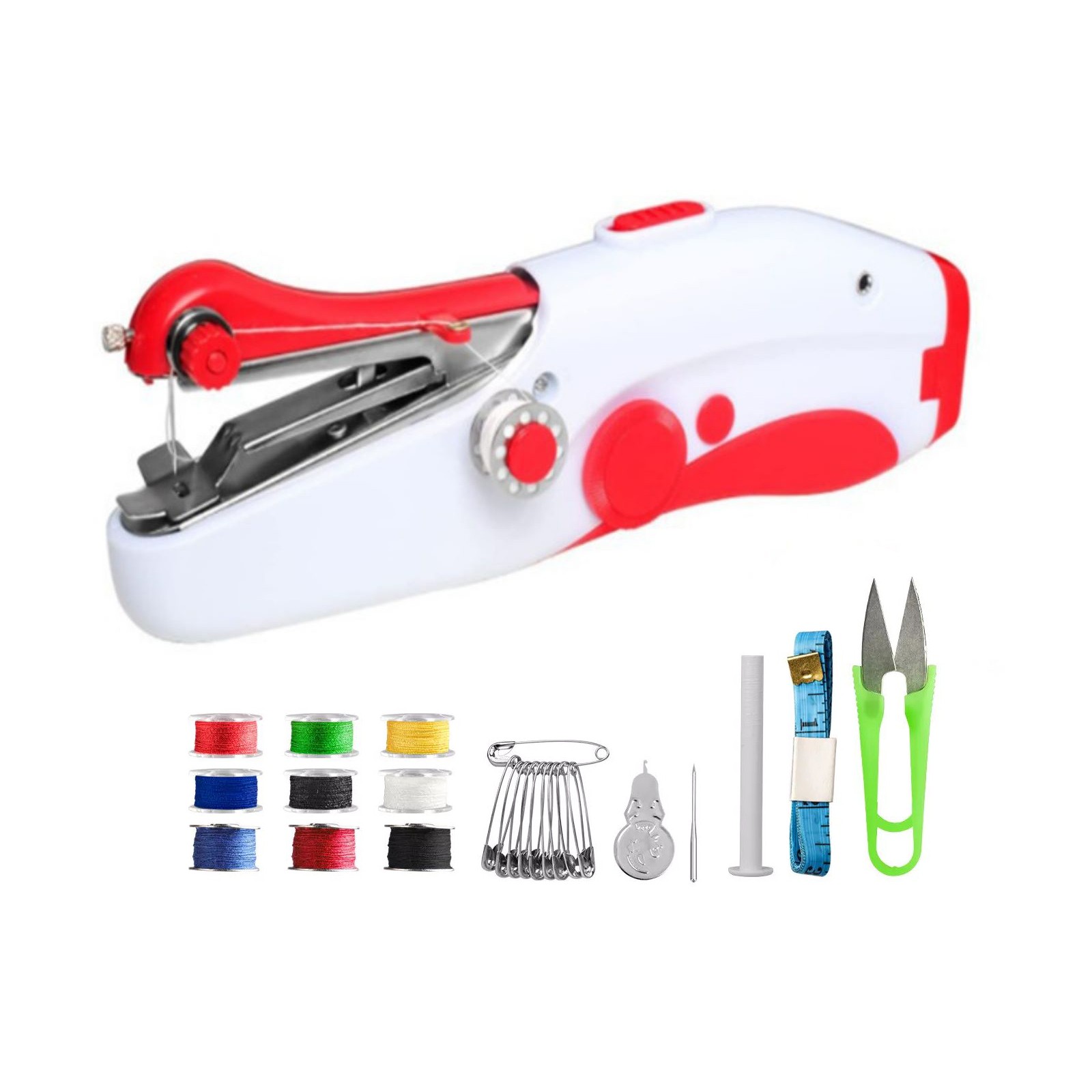 New Lightweight Portable Mini Compact Handheld Sewing Machine Accessories Kit