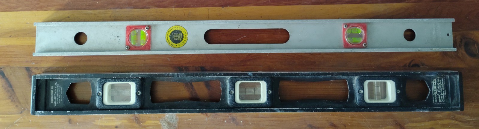 Vintage Craftsman 24” Aluminum Levels - 39924 And 3993-24 (2)