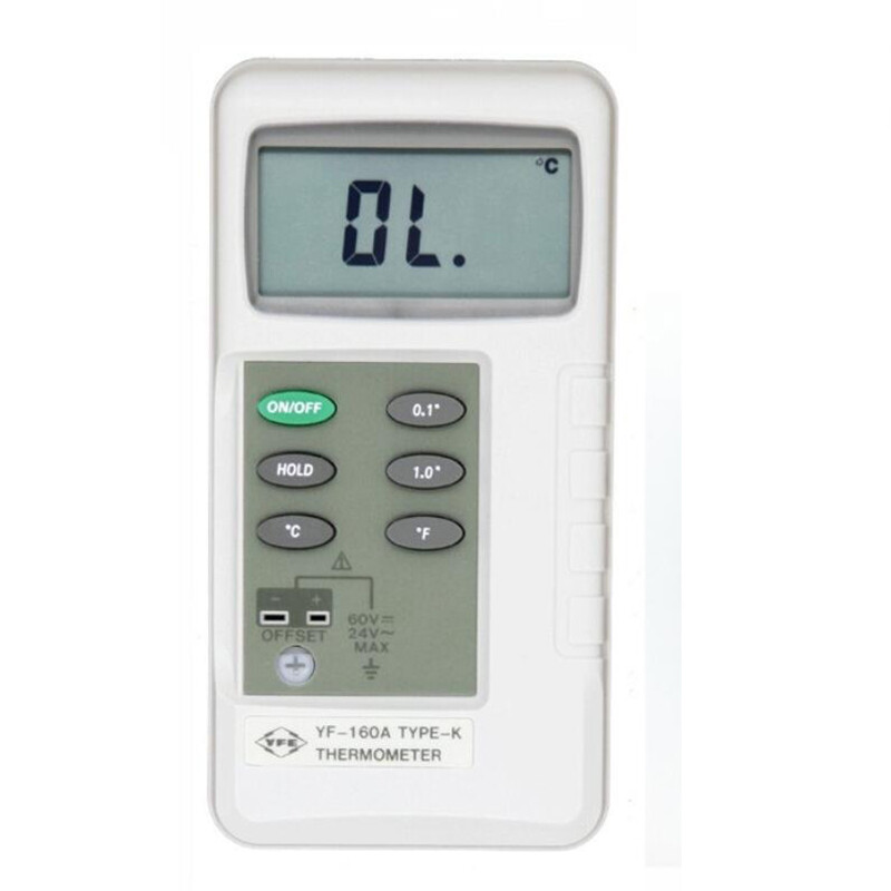 Tenmars YF-160A K type Thermometer Brand New -50 to 1200 °C (58 to 1999 °F) #
