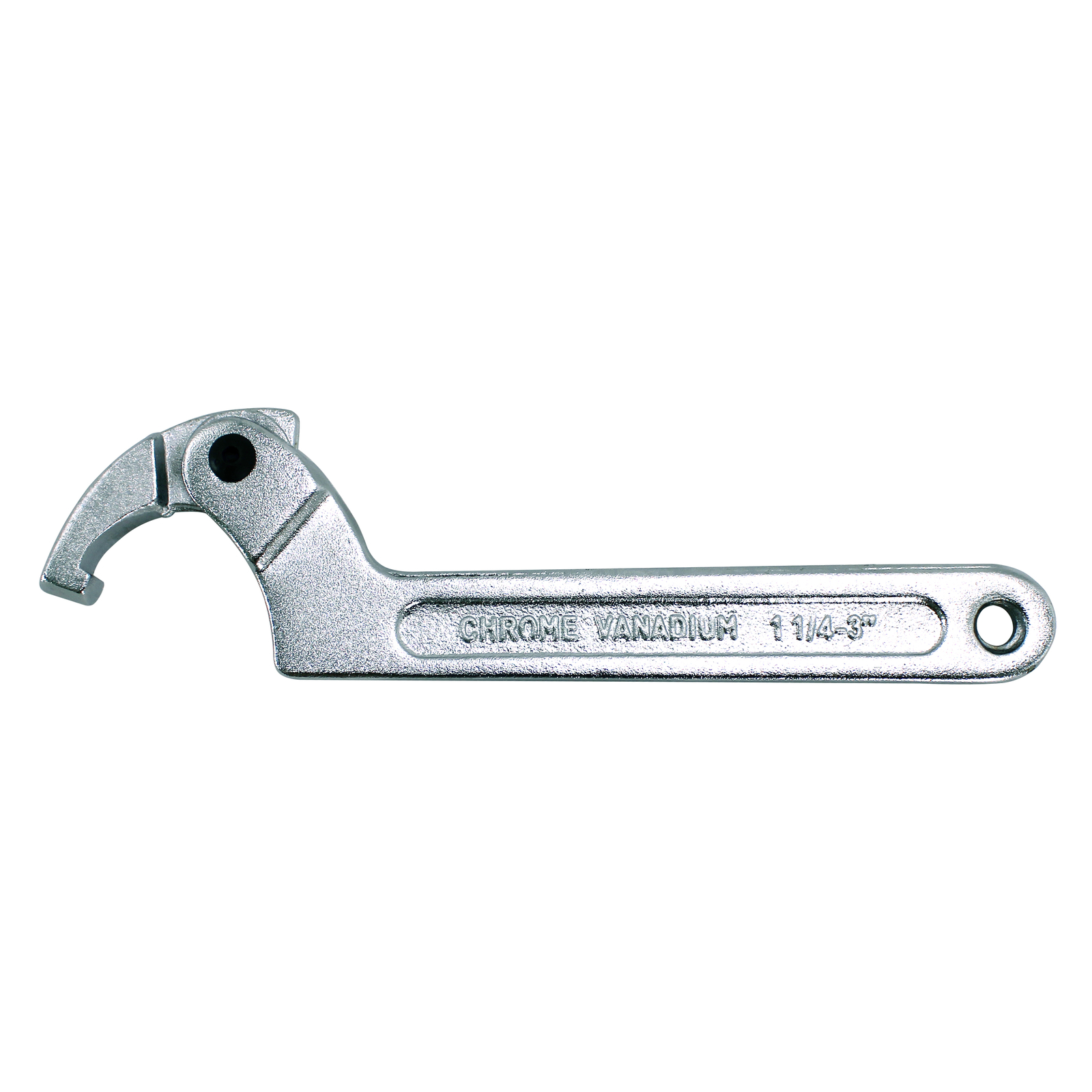 HFS(R) C Spanner Tool Adjustable Hook Wrench Chrome Vanadium (Medium)