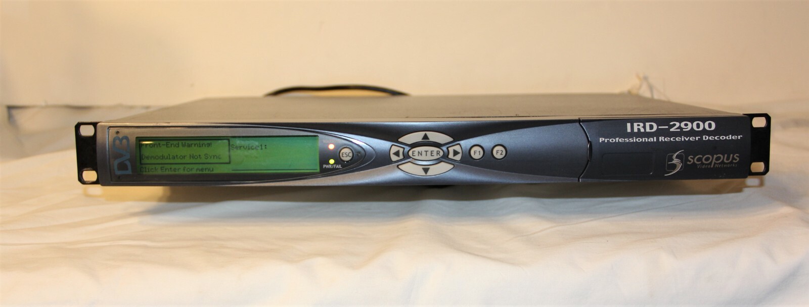 SCOPUS IRD-2960 Professional MPEG-DVB ATSC Integrated Receiver Decoder