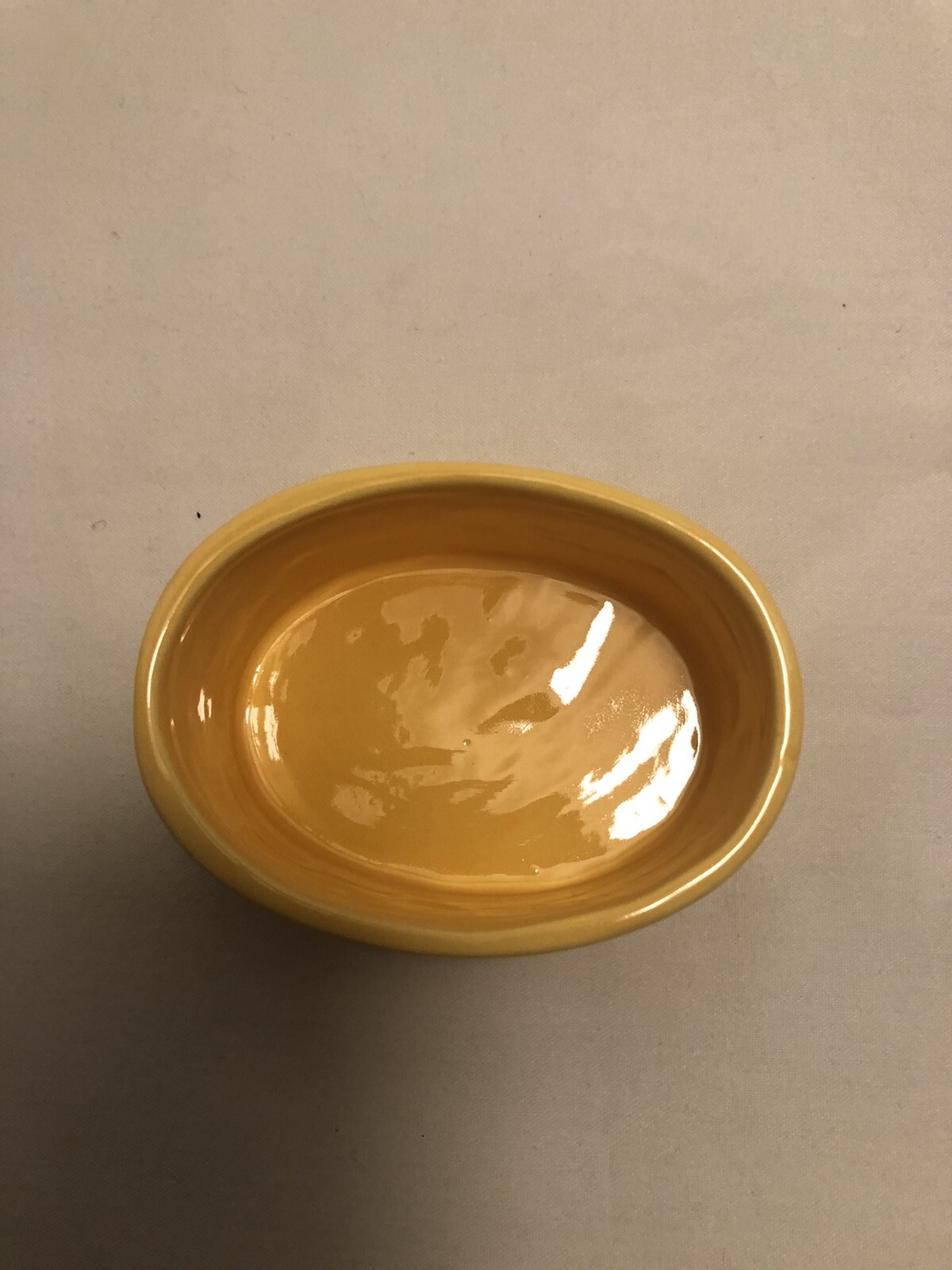 4.5” Ceramic Yellow Unicorn Trinket Box