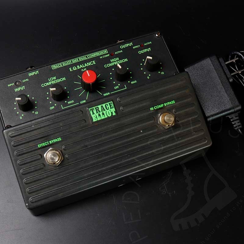 Trace Elliot SMX Dual Compressor Effects Pedal w/ PSU
