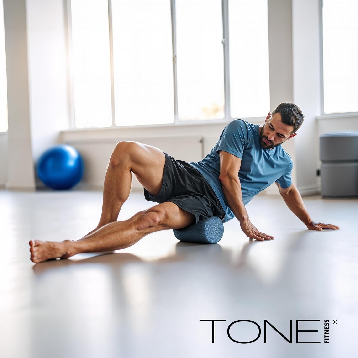 High Density 12-Inch EPP Foam Roller for Deep Tissue Recovery & Flexibility