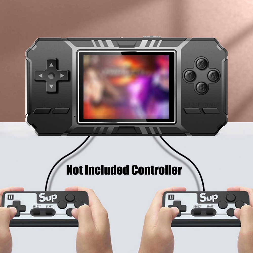 Handheld Video Retro Game Console Player Built-in 500 Games 3" IPS HD Screen