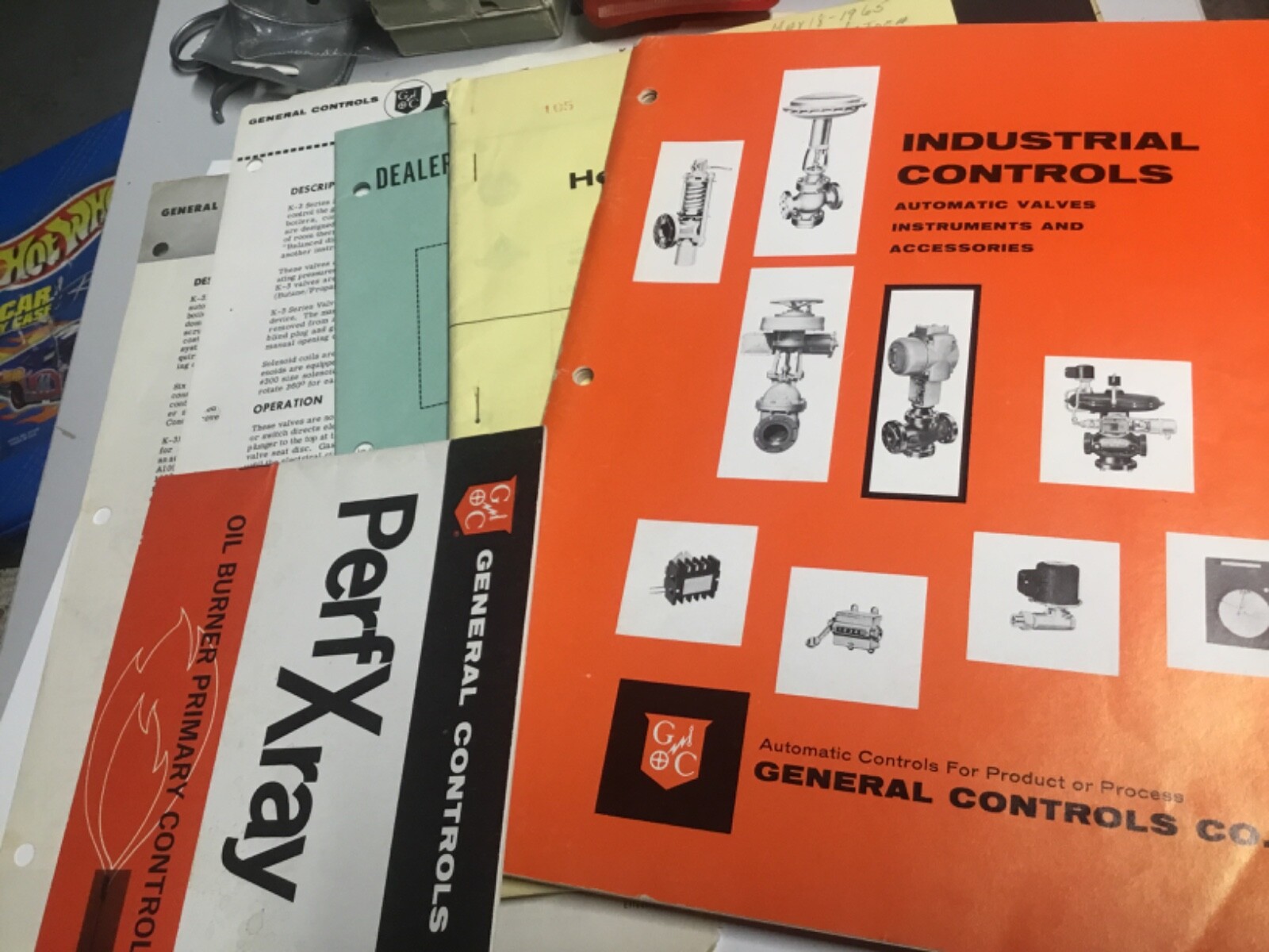 1959 General Controls Co. Industrial Catalogs LOT Valves Instruments Accessories