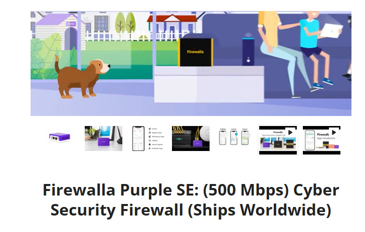 Firewalla: Cyber Security Firewall for Home & Business, Protect Network from Mal