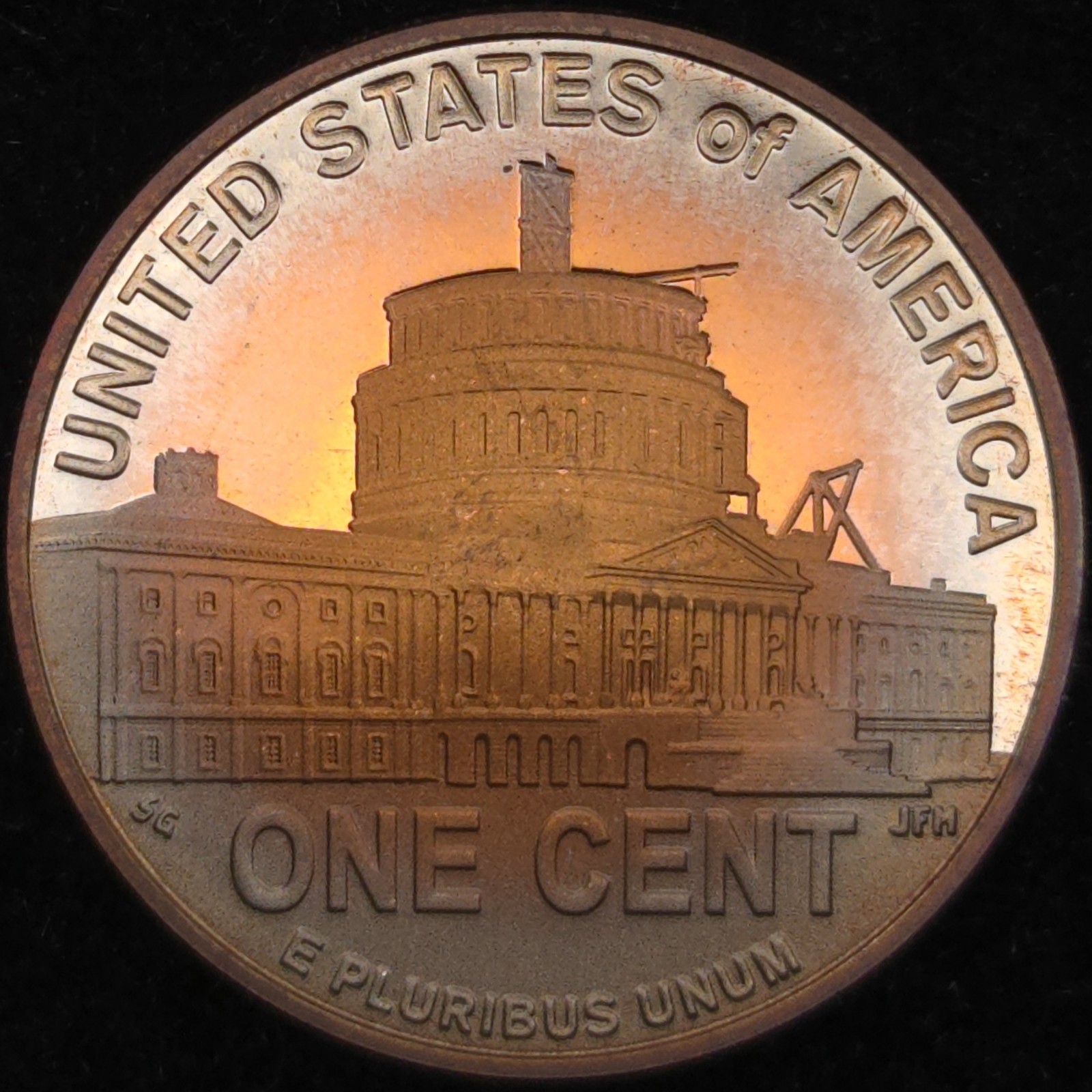 2009-S Lincoln Bicentennial Cent - Color - Gem Proof - Presidency - Bronze *62