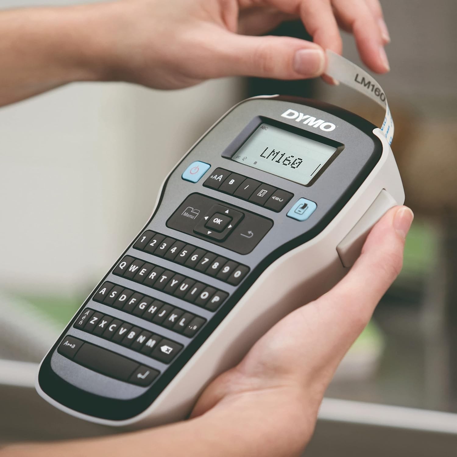DYMO Label Maker LabelManager 160 Portable Maker, Machine Only, Black