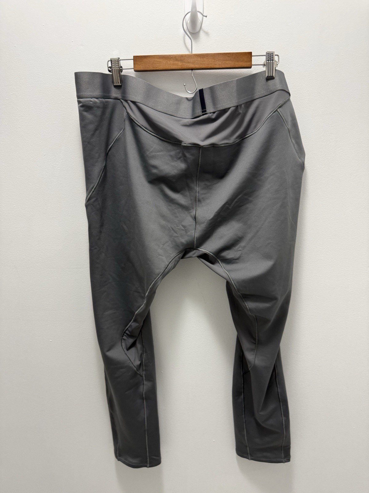 Adidas Techfit Compression Tights Men's 3XL Gray Athletic Training Pants NWT