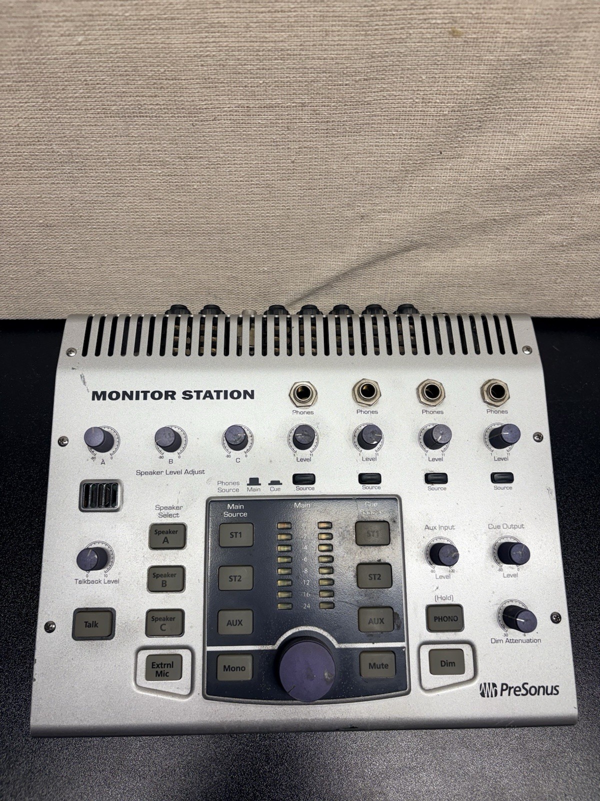PreSonus Monitor Station Desktop Studio Control Center Working Tested