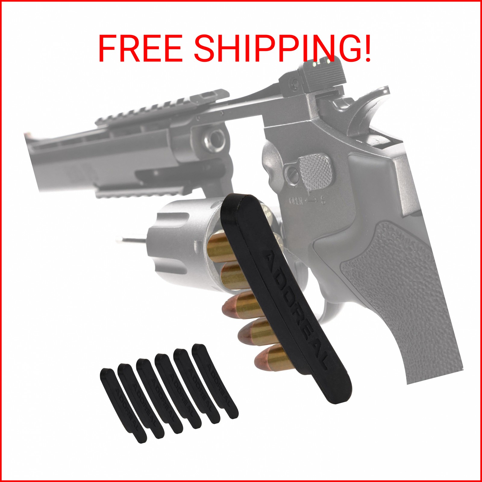 Speed Strip 6 Round, 6 Pack Speed Loaders for 38/. 357