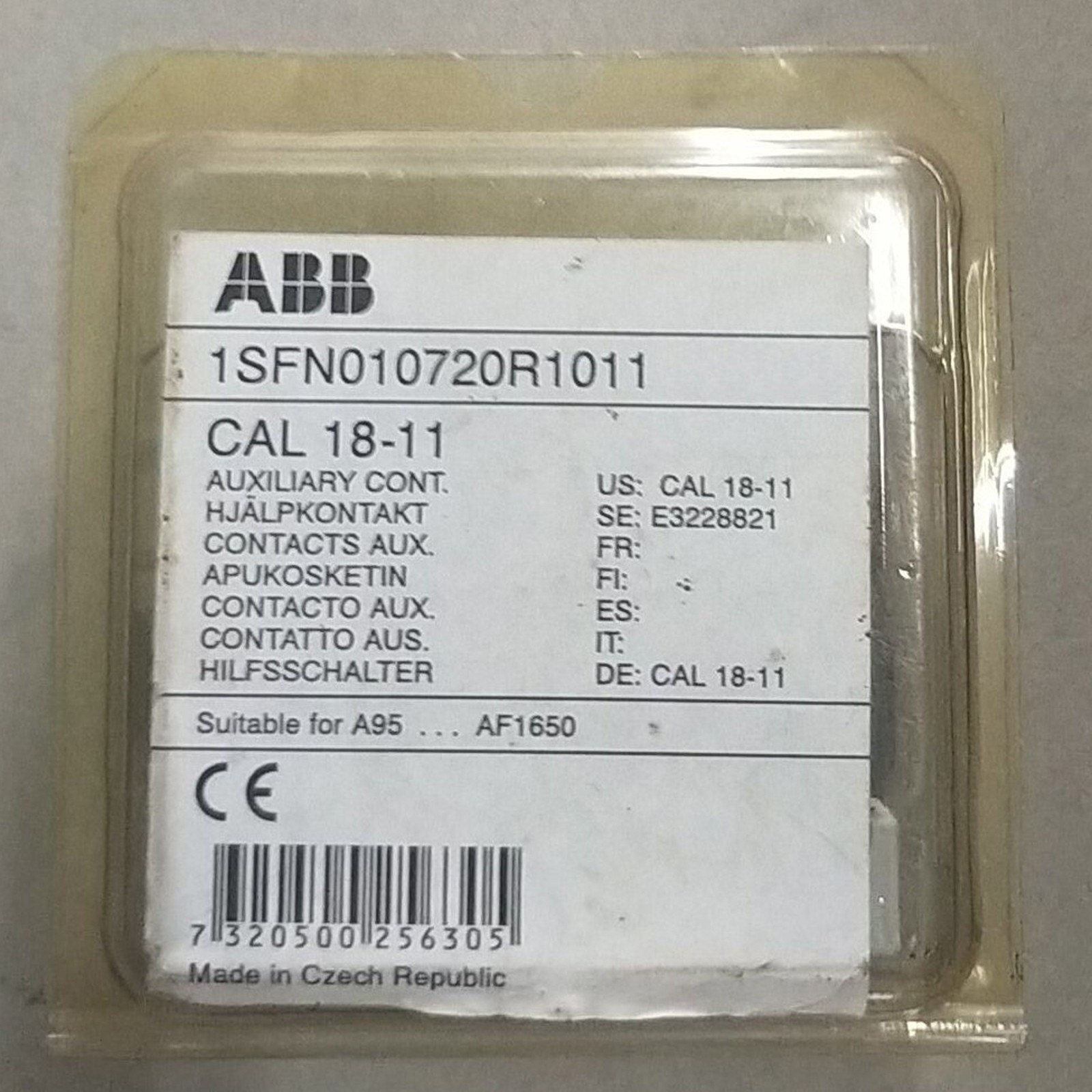 1 piece new CAL18-11 auxiliary contact free ship *mq