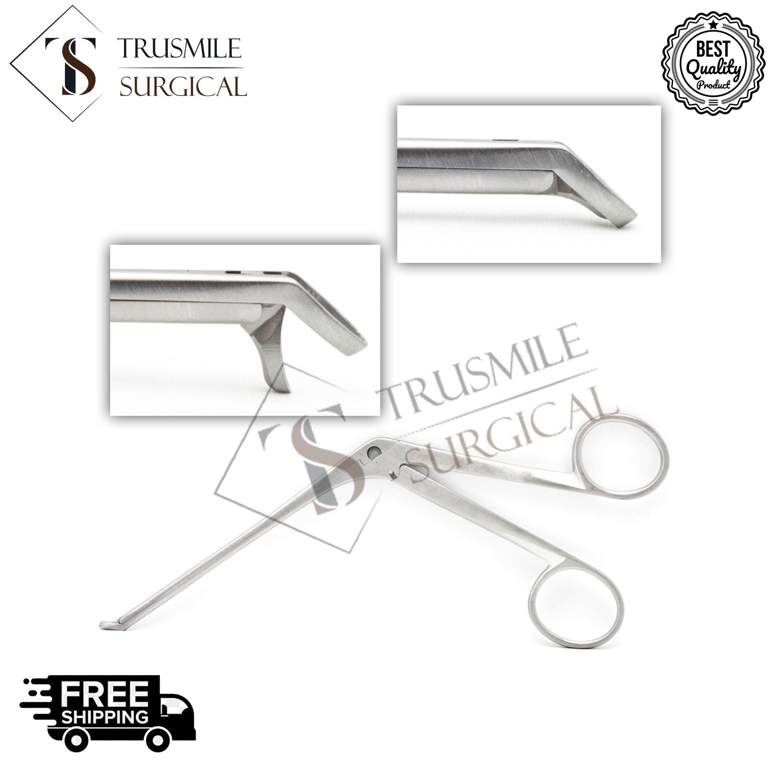 New Weil Wilde Blakesley Nasal Bone Cutting Forceps 45 Degree Upturn 3mm X 11mm