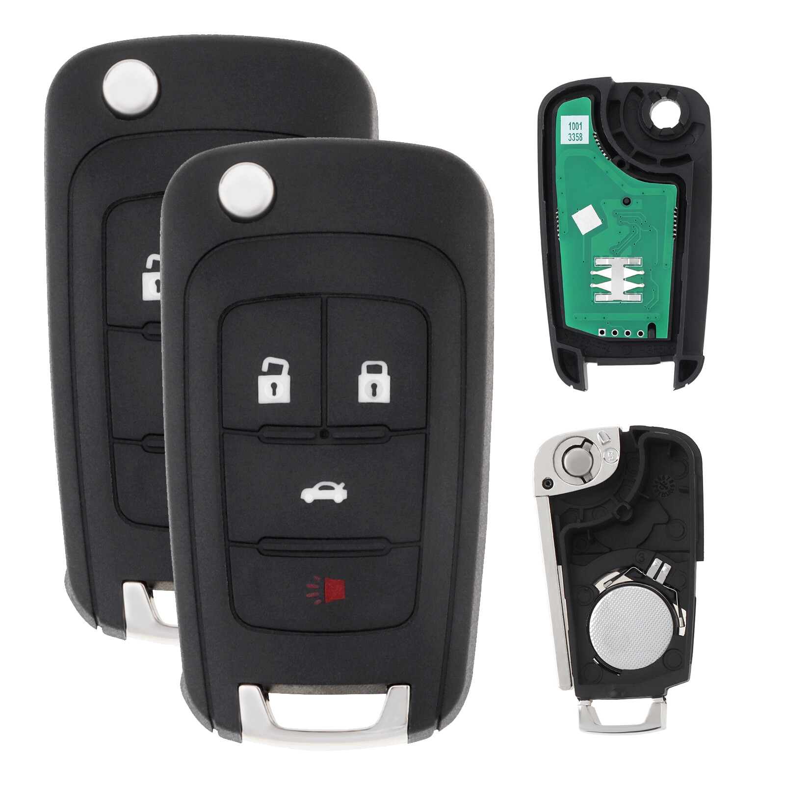OHT01060512 Smart Remote Car Key Fob ID46 CHIP 315MHz Fit for Chevy Buick GMC