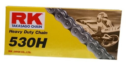 M530HD-104 (530 Series) Steel Standard Non O-Ring Chain with 104 Link