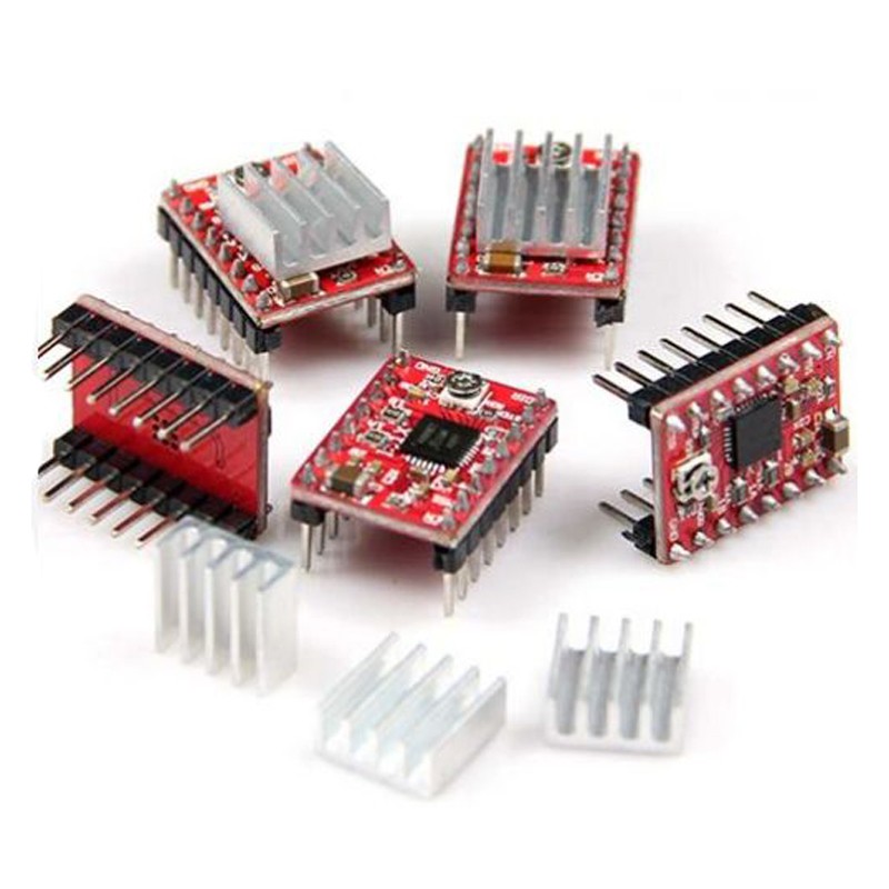5x A4988 Stepper Motor Driver Module for RepRap 3D Printer StepStick for Arduino