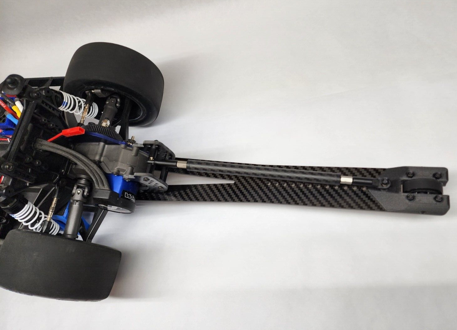 Traxxas Drag Slash Carbon Fiber Wheelie Bar "FAT MAX" w/Carbon Fiber Rod