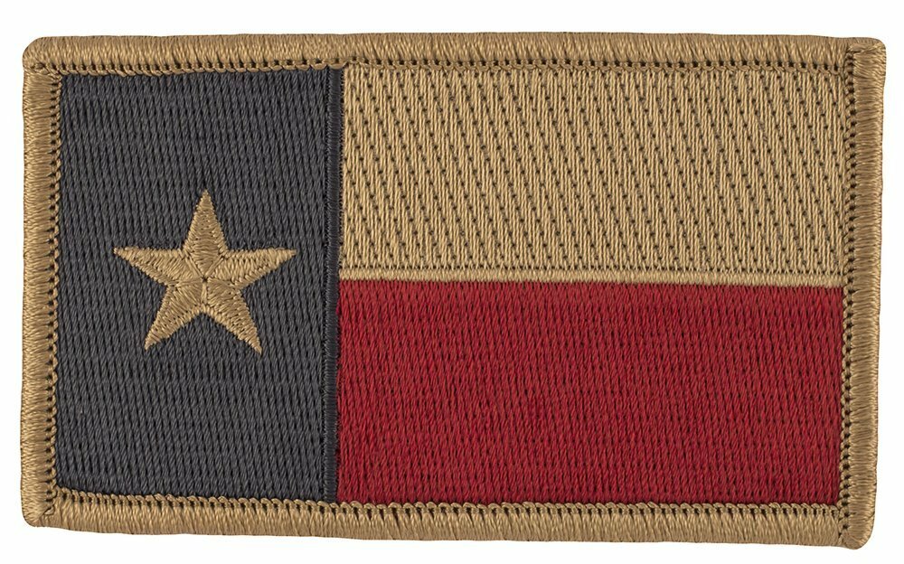 Tactical Patch ACU Colors Texas State Flag Patch (Hook Fastener)