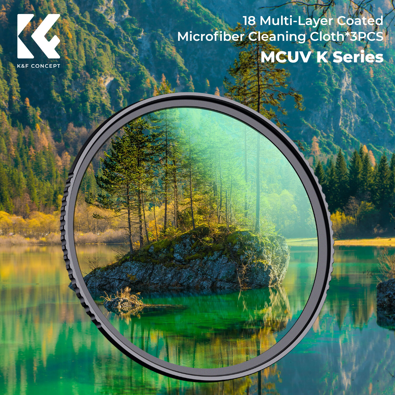 K&F Concept MC UV Protection Filter 37/40.5/43/46/49/52/55/58/62/67/72/77/82MM
