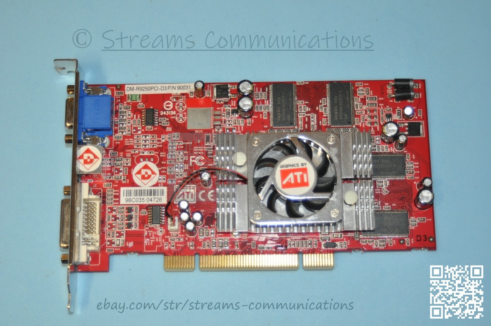 Diamond Multimedia VGA Video Graphics Card for Desktop Computers + Drivers