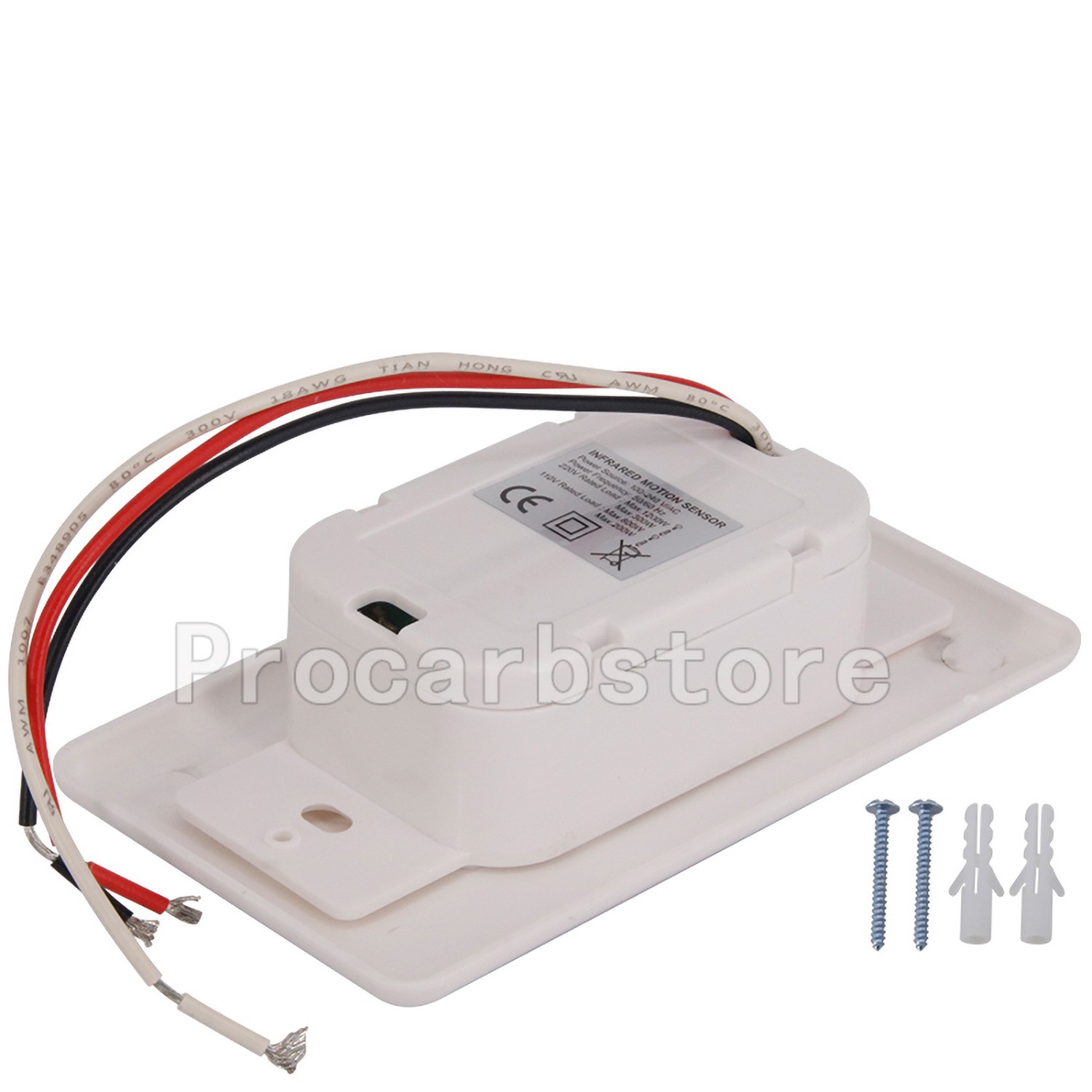 New Auto On/Off Sensor Switch Motion Infrared Occupancy Vacancy Wall Light Lamp